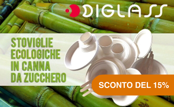 Diglass – Piatti biodegradabili